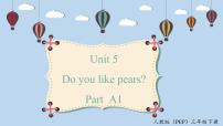 人教版 (PEP)三年级下册Unit 5 Do you like pears? Part A背景图课件ppt