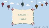 英语四年级下册Recycle 1图片ppt课件