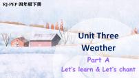 人教版 (PEP)四年级下册Unit 3 Weather Part A优质ppt课件