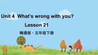 小学人教精通版Lesson 21课堂教学课件ppt
