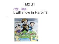 小学英语外研版 (三年级起点)六年级下册Unit 2  It will snow in Harbin备课ppt课件