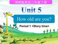 新版-牛津译林版三年级下册Unit  5  How old are you?说课ppt课件