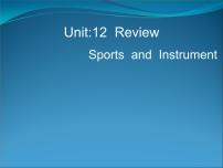 北师大版 (三年级起点)六年级下册Unit 12 Review3教课内容ppt课件
