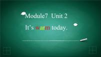 小学英语Module 7Unit 2  It’s warm today.图文ppt课件