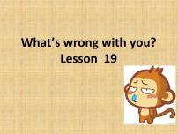 小学英语人教精通版五年级下册Lesson 19图文ppt课件