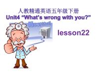 人教精通版Lesson 22示范课ppt课件