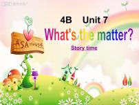 新版-牛津译林版四年级下册Unit 7 What's the matter?背景图ppt课件