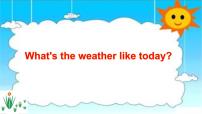 小学英语陕旅版五年级下册Unit 5 What's the Weather like Today?图文ppt课件