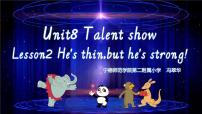 小学北师大版 (三年级起点)unit 8 Talent show课文配套课件ppt