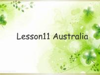 2021学年Lesson 11 Australia教学演示课件ppt