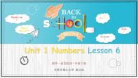 小学清华大学版Unit 1 My numbersLESSON 6教课课件ppt