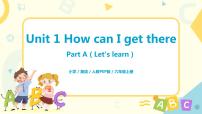 人教版 (PEP)六年级上册Unit 1 How can I get there? Part A公开课教学课件ppt