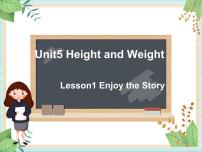 英语六年级上册Unit 5 Height and Weight教学课件ppt