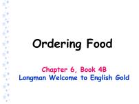 小学英语6. Ordering food集体备课课件ppt