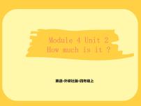 外研版 (三年级起点)四年级上册Unit 2 How much is it?教学课件ppt