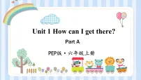 小学英语Unit 1 How can I get there? Part A集体备课ppt课件
