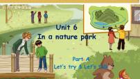 2021学年Unit 6 In a nature park Part A课文内容课件ppt