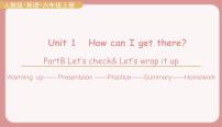 英语六年级上册Unit 1 How can I get there? Part B说课ppt课件