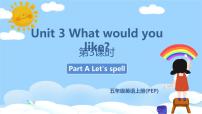 人教版 (PEP)五年级上册Unit 3 What would you like? Part A优秀ppt课件