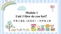 2020-2021学年unit 3 How do you feel?图片课件ppt