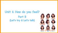 小学英语人教版 (PEP)六年级上册Unit 6 How do you feel? Part B图文ppt课件