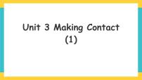 小学英语人教版 (新起点)五年级下册Unit 3 Making ContactLesson 1一等奖ppt课件