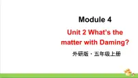 外研版 (三年级起点)五年级上册Unit 2精品教学ppt课件