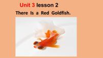 川教版四年级下册Lesson 2 There is a red goldfish课文配套ppt课件