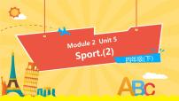 小学Unit 5 Sport教学ppt课件