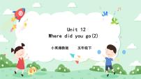 小学英语湘少版五年级下册Unit 12 Where did you go?优秀课件ppt