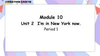 英语外研版 (三年级起点)Unit 2 I'm in New York now.完美版课件ppt