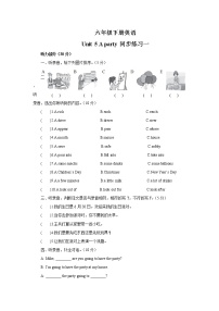 新版-牛津译林版六年级下册Unit 5 A party优秀课后作业题