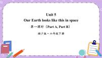 小学英语湘少版六年级下册Unit 5 Our earth looks like this in space.精品ppt课件