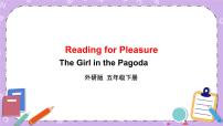 Reading and Project The Girl in the Pagoda 课件