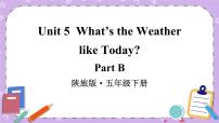 小学英语陕旅版五年级下册Unit 5 What's the Weather like Today?完整版课件ppt