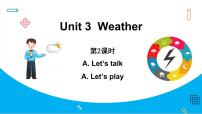 人教版 (PEP)四年级下册Unit 3 Weather Part A评课课件ppt