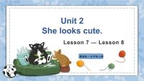 人教精通版五年级上册Lesson 8评课ppt课件