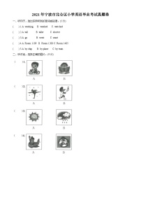 【小升初真题卷】浙江省宁波市北仑区2021年人教PEP版小学毕业质量检测英语试卷（原卷版+解析版）