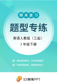 英语人教版（三起）3年级下册题型专练01 选择题