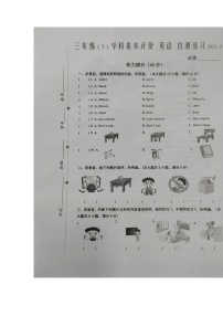 江苏省泰州市兴化市2022-2023学年三年级下学期期中英语试题