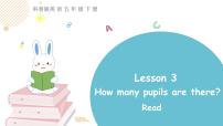 小学英语科普版五年级下册Lesson 3 How many pupils are there?教课内容ppt课件