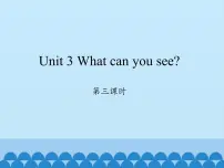 小学英语湘少版四年级下册Unit 3 What can you see?集体备课课件ppt