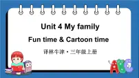 英语三年级上册Unit 4 My family课文配套课件ppt