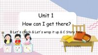 英语六年级上册Unit 1 How can I get there? Part B课堂教学ppt课件