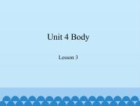 小学英语鲁科版 (五四制)三年级上册Lesson 3 I have two eyes.教课内容ppt课件