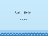 英语三年级上册Unit 1 Hello!课文内容ppt课件