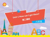 小学英语人教版 (PEP)六年级上册Unit 1 How can I get there? Part A备课ppt课件