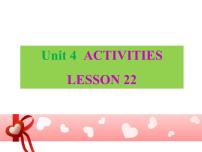 小学英语Unit 4 Activities教课内容课件ppt