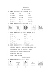 期中测试卷 （试题）外研版（三起）英语四年级上册