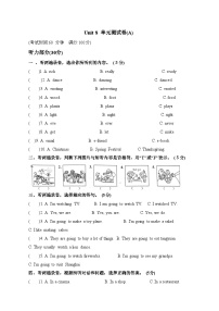 Unit 8 Chinese New Year（单元A卷）译林版（三起）英语六年级上册